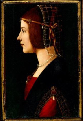 Portrait of a Lady (Circa 1490) © Veneranda Biblioteca Ambrosiana, Milan