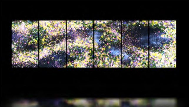 Flowers and People - Dark 2014 Interactive digital work, Dimensions variable Edition of 10 + 2 APs Courtesy of the artist