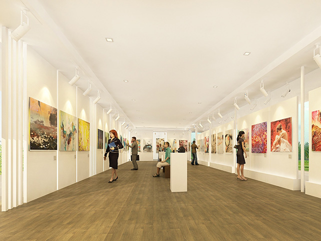 Visual Arts Centre, Exhibition Gallery