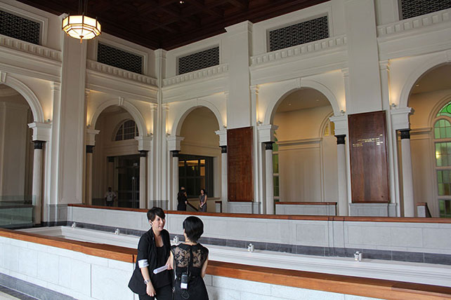 National Gallery Singapore, main hall