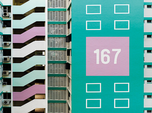 Block 167, Singapore, 2013, Peter Steinhauer, Photograph on Hahnemühle Paper