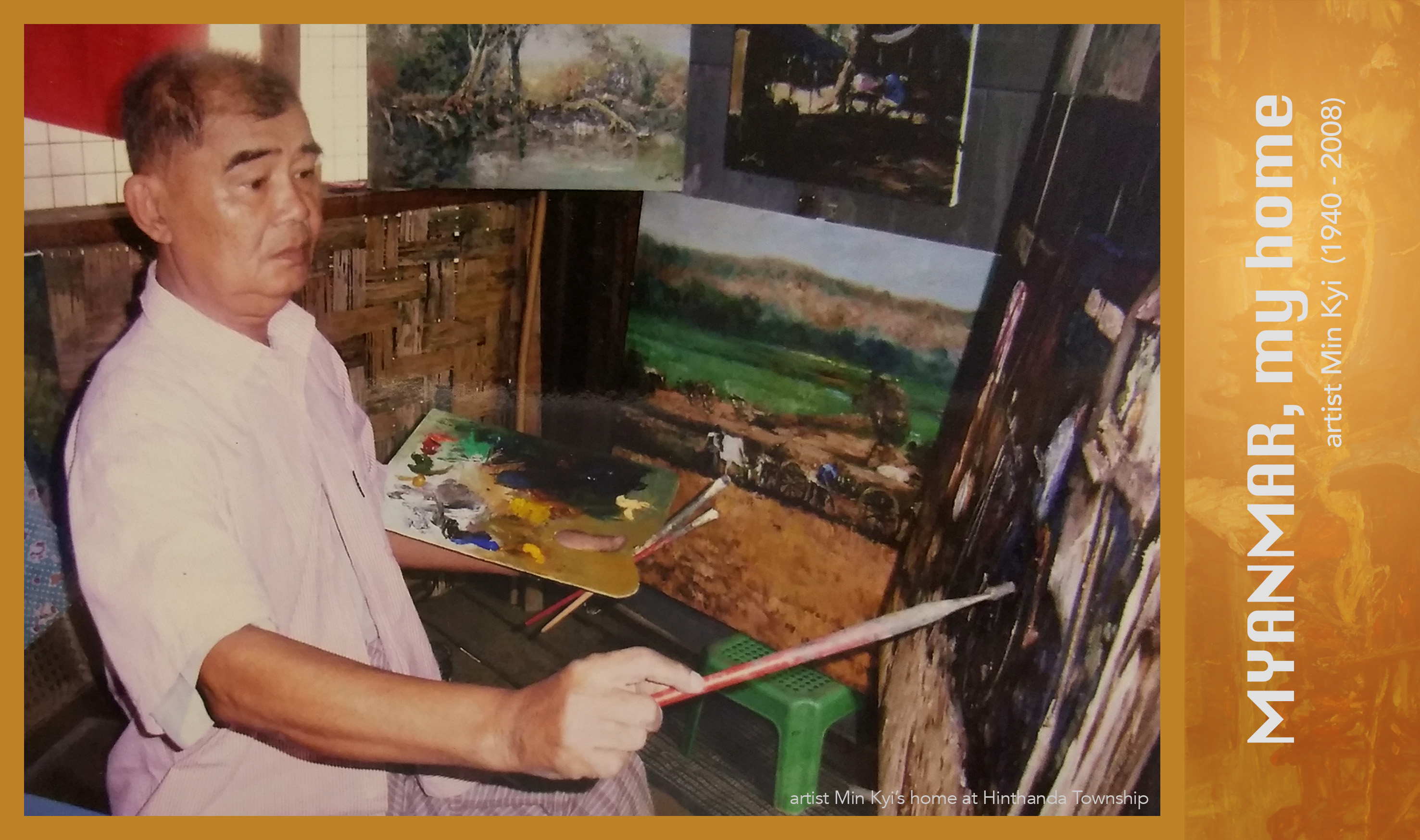 Artist Min Kyi (1940 - 2008)